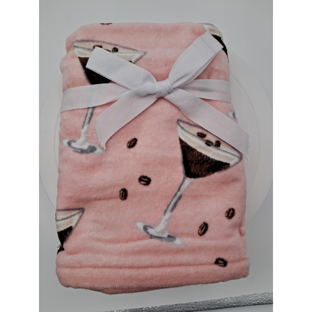 Pink Espresso Martini Hand Towels {2}‎